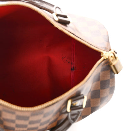 Louis Vuitton Damier Ebene Speedy Bandouliere 30 5 of 12