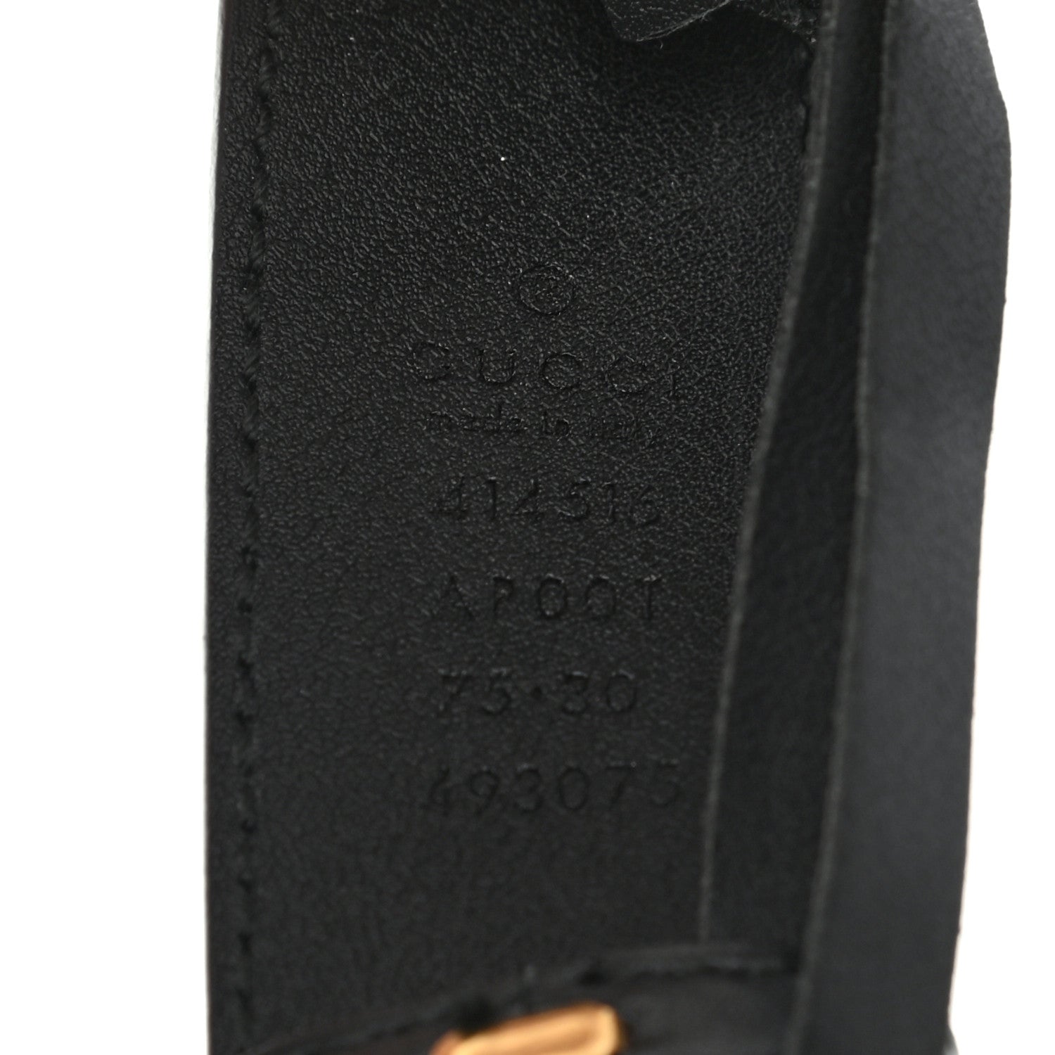 Gucci Calfskin Double G 30mm Belt 75 30 Black 5 of 10