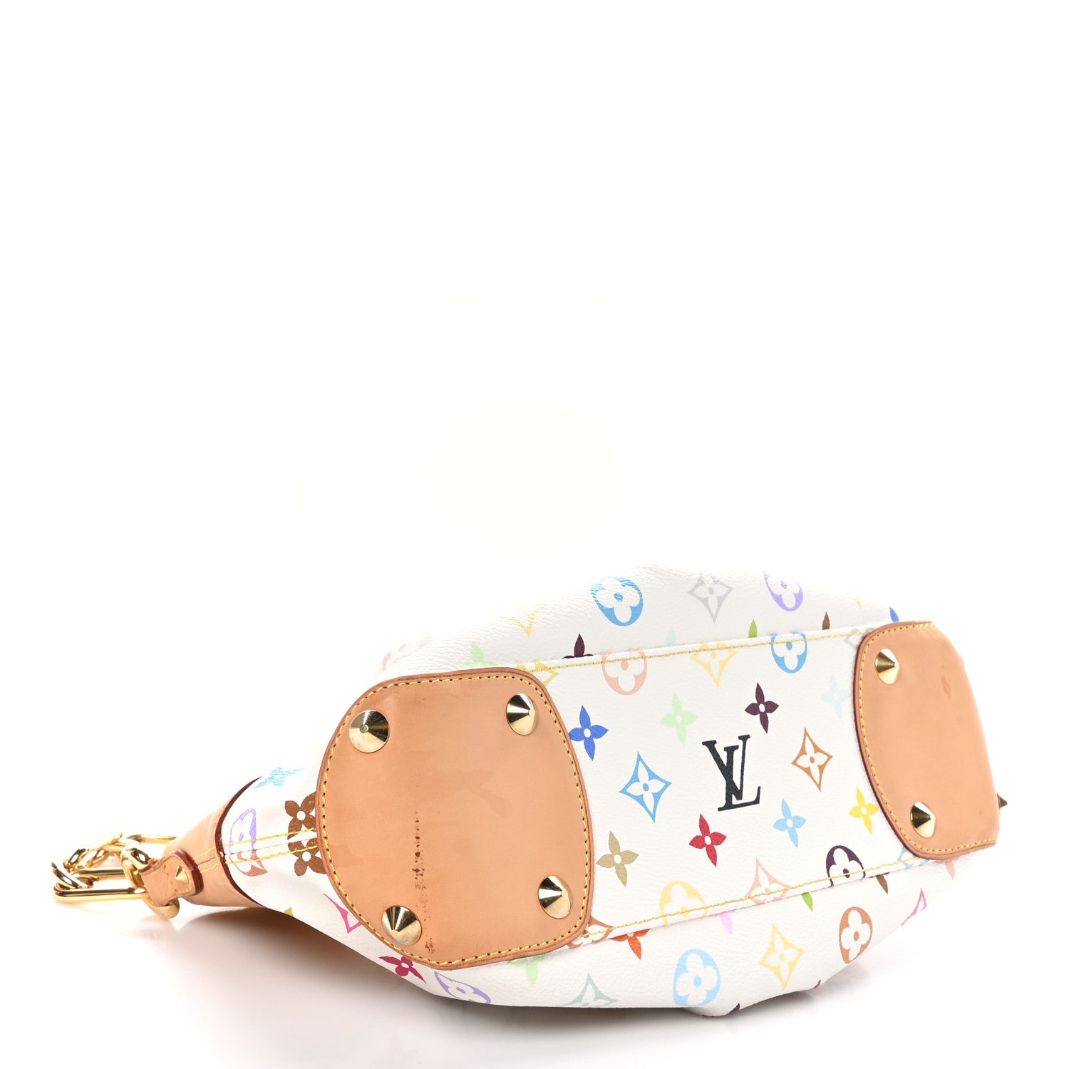 Louis Vuitton Monogram Multicolor Judy PM White 4 of 10