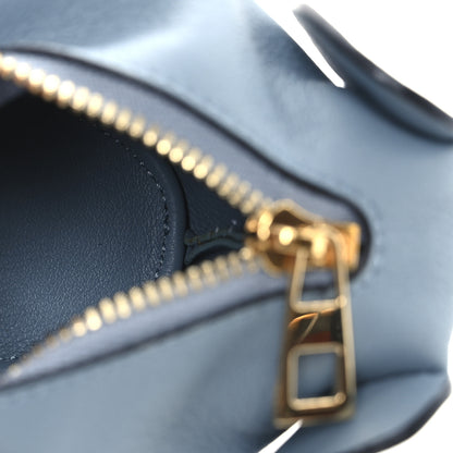 Loewe Calfskin Elephant Coin Purse Stone Blue 5 of 7