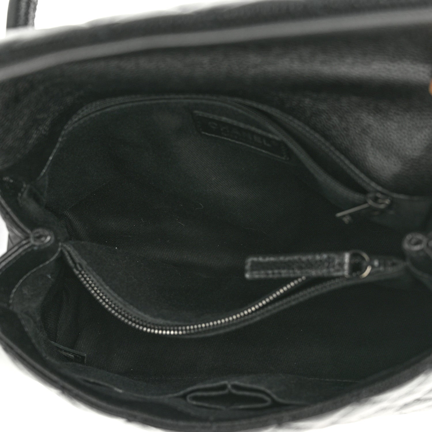 Chanel Caviar Quilted Small Coco Handle Flap So Black 5 of 10