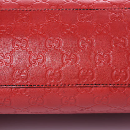 Gucci Guccissima Large Emily Chain Shoulder Bag Red 13 of 20