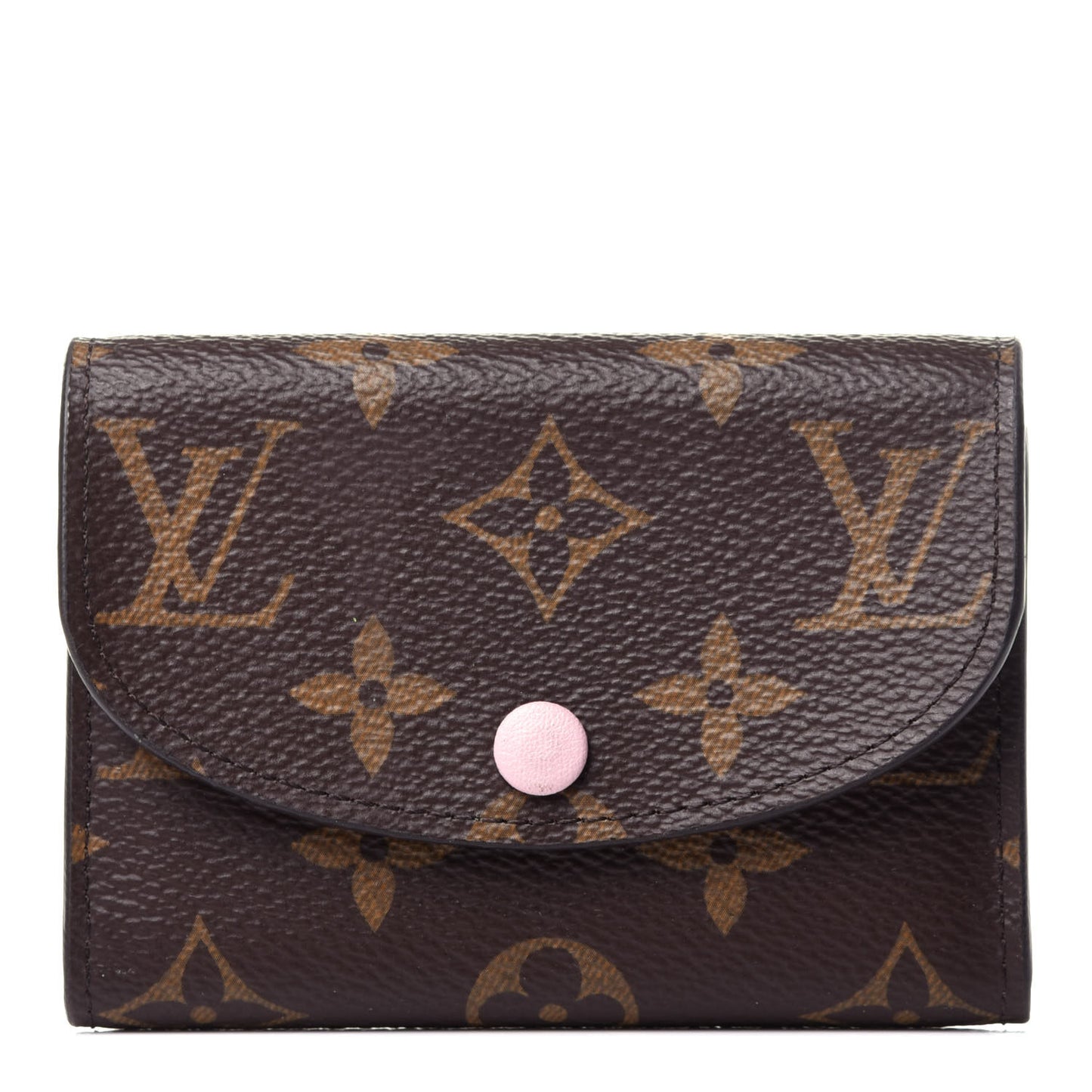 Monogram Rosalie Coin Purse Rose Ballerine