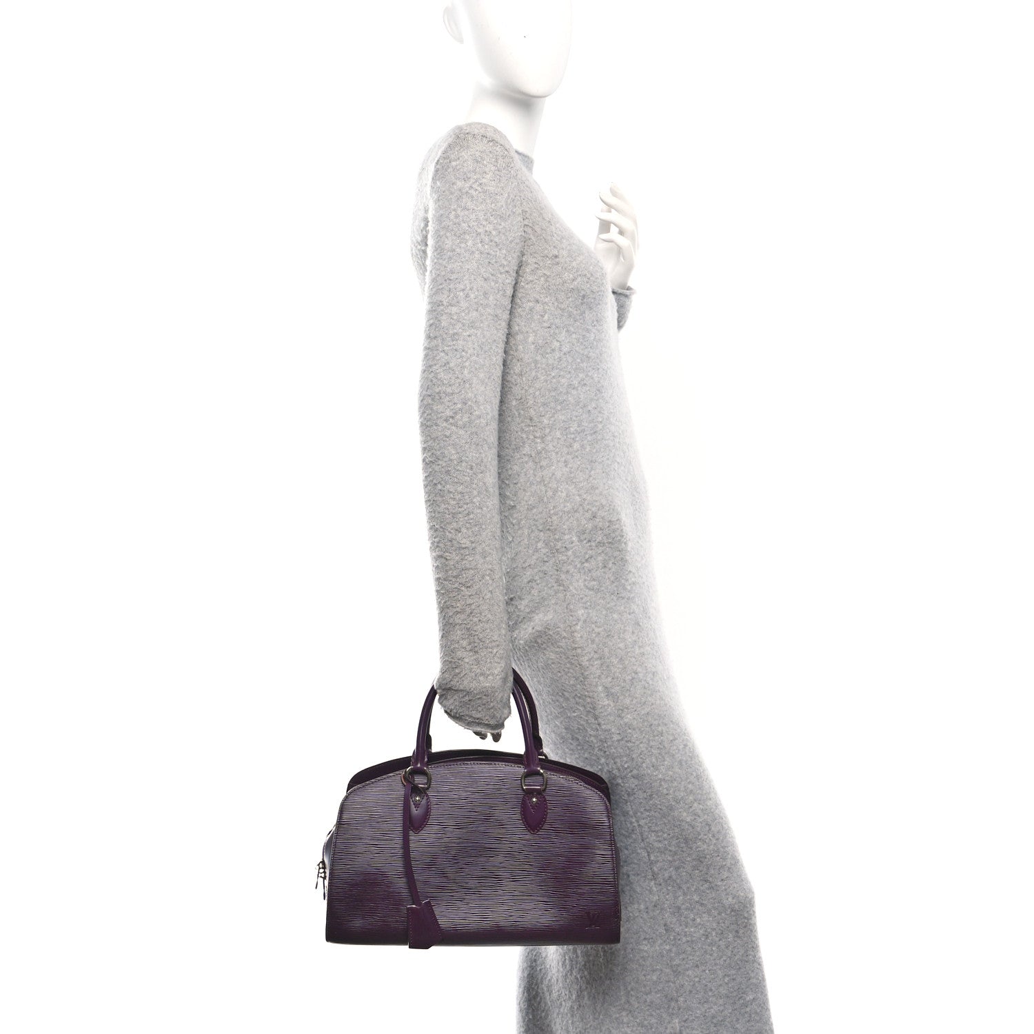 Louis Vuitton Epi Pont-Neuf PM Cassis 2 of 12