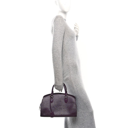 Louis Vuitton Epi Pont-Neuf PM Cassis 2 of 12
