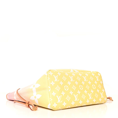 Louis Vuitton Monogram Giant By The Pool Neverfull MM Light Pink 5 of 15