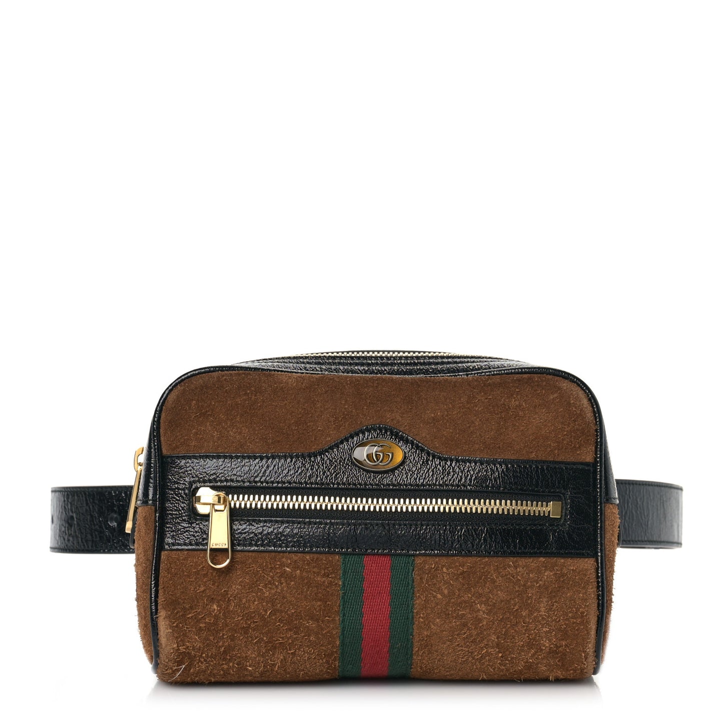 Suede Small Ophidia Belt Bag 85 34 Brown