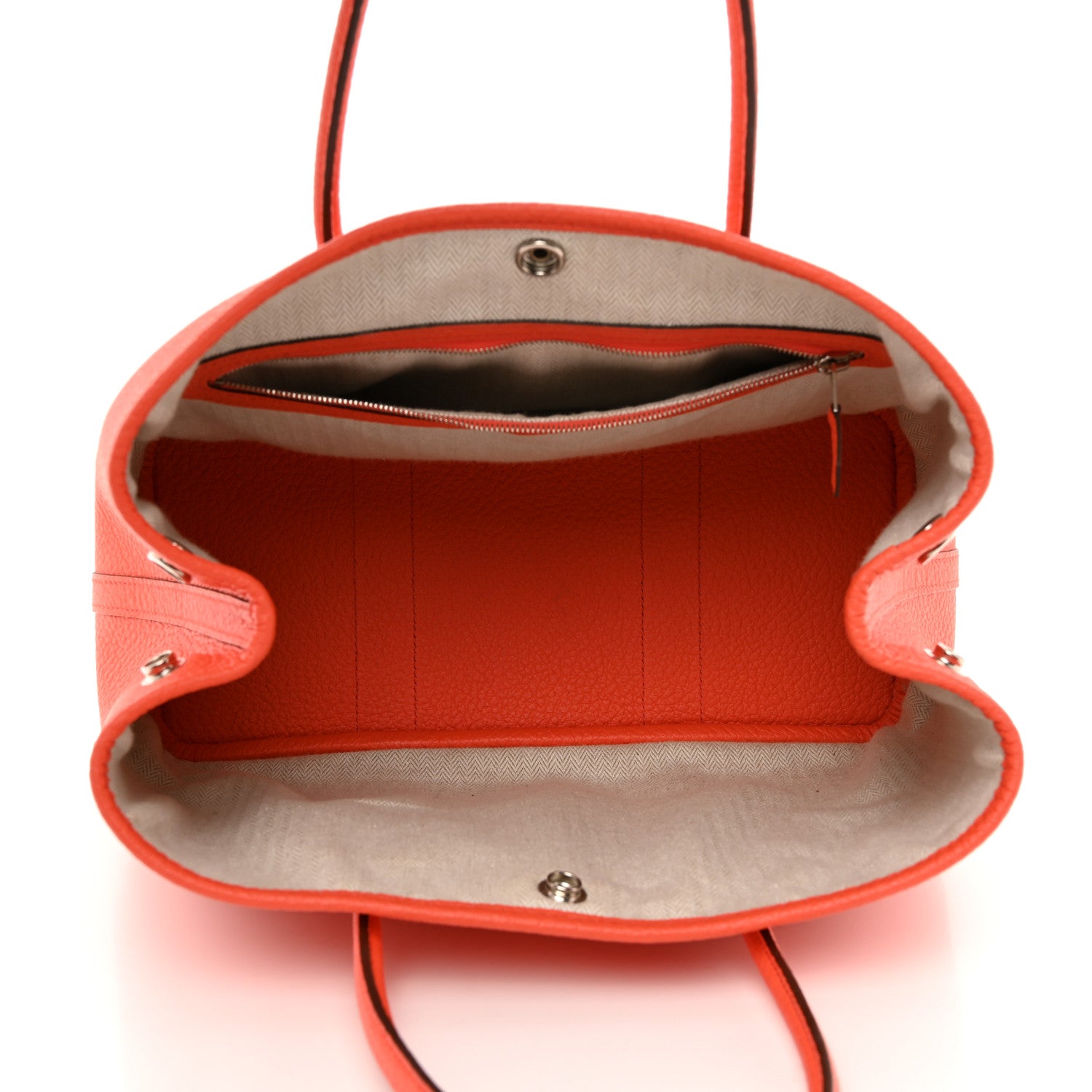 Hermes Negonda Garden Party TPM 30 Orange Poppy 5 of 10