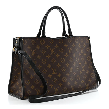 Louis Vuitton Monogram Popincourt MM Black 3 of 11
