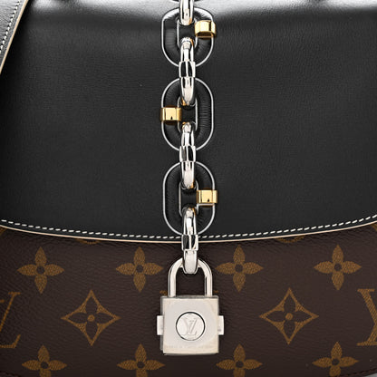 Louis Vuitton Calfskin Monogram Chain It Bag PM Black 8 of 11