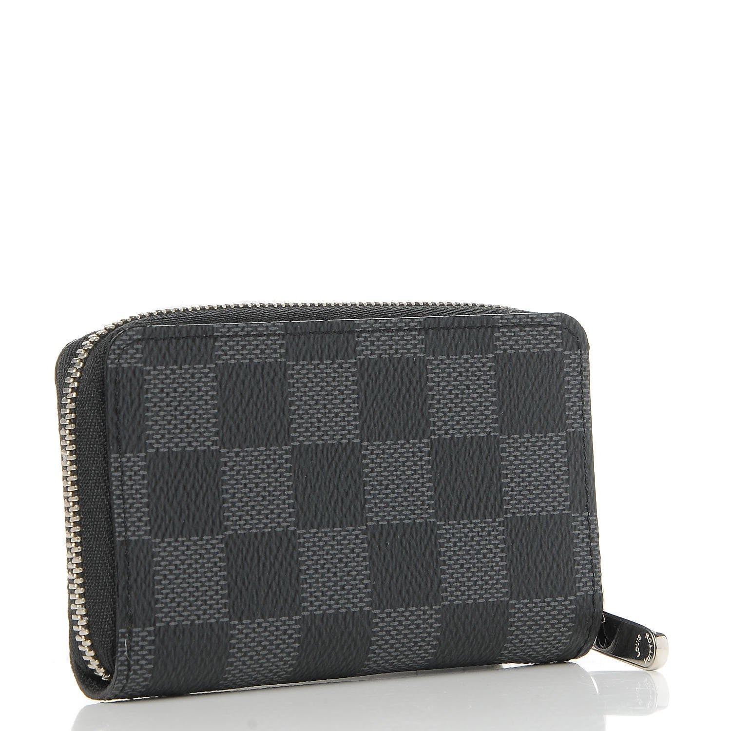 Louis Vuitton Damier Graphite Zippy Coin Purse Vertical 3 of 8