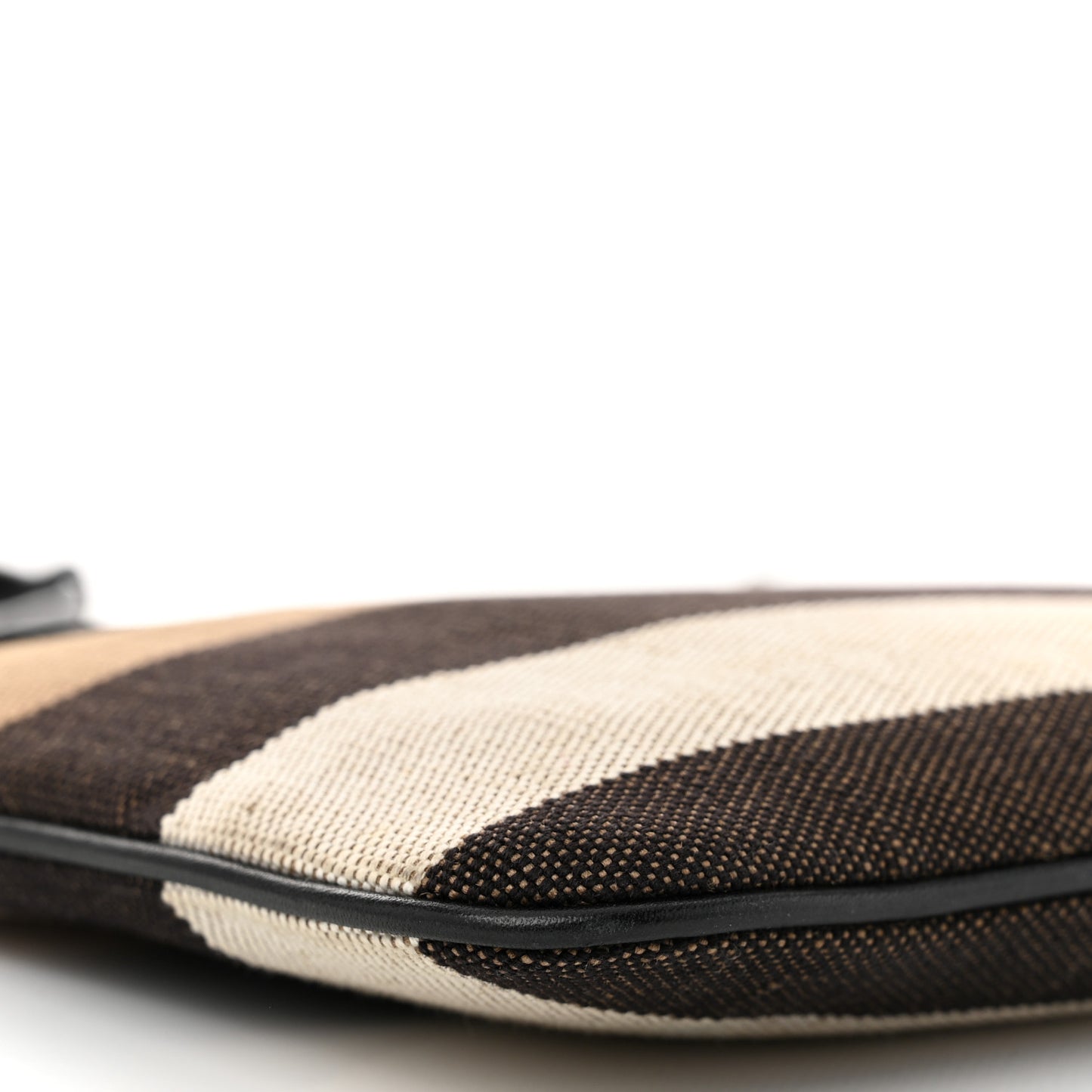 Mega Check Peyton Crossbody Clutch Bag Black