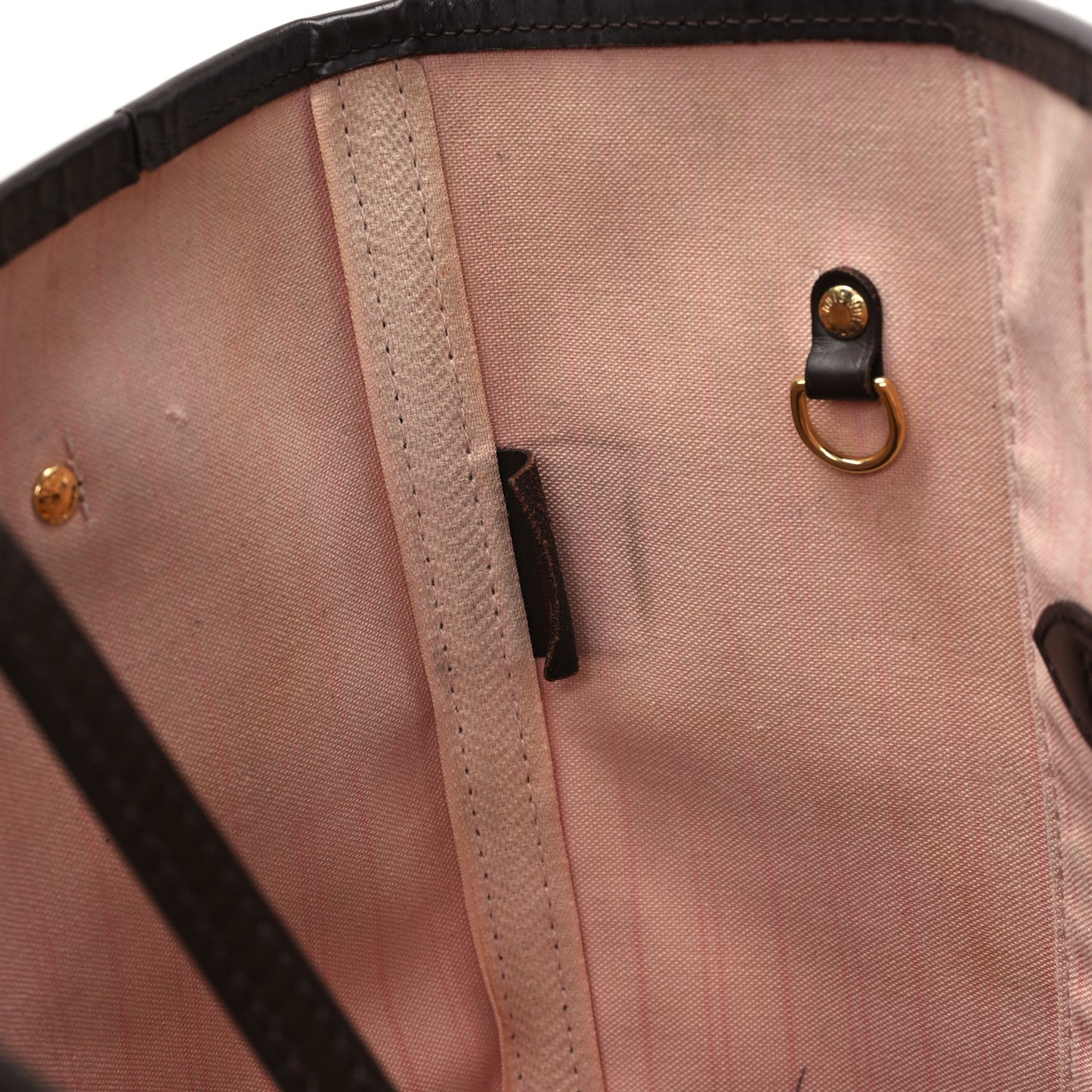 Damier Ebene Neo Neverfull MM Rose Ballerine