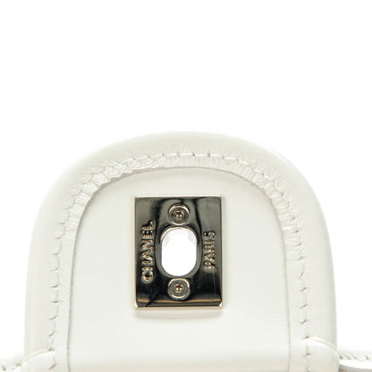 Chanel Perforated Calfskin Large Dubai Up In The Air Flap White 5 of 8