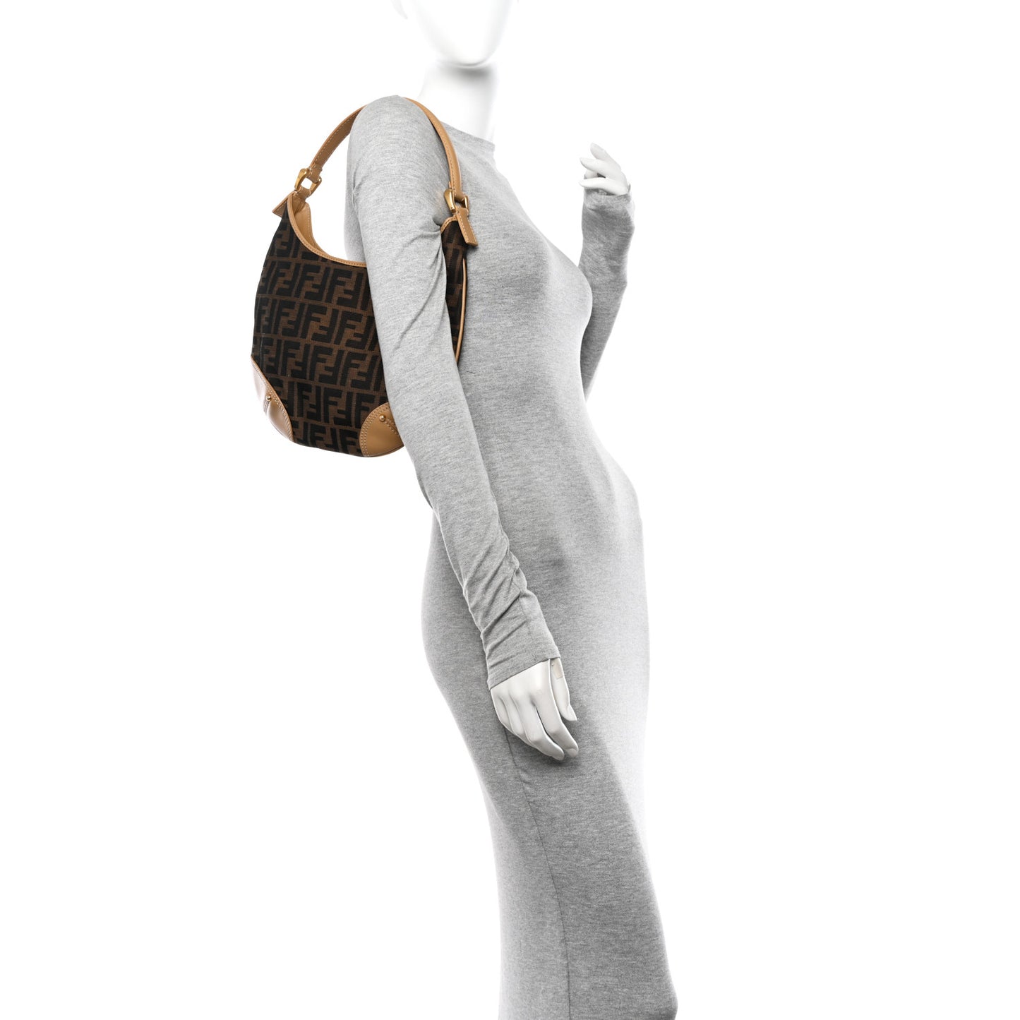 Zucca Shoulder Bag Tobacco Beige