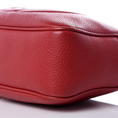 Gucci Pebbled Calfskin Small Soho Disco Bag Tabasco Red 6 of 8