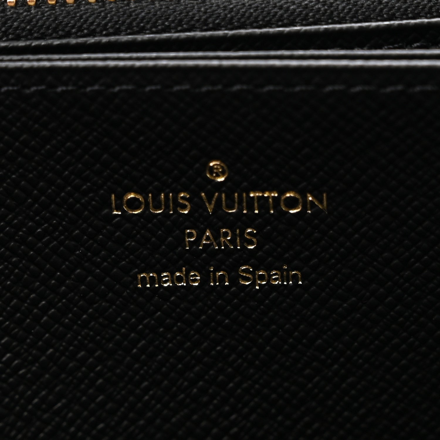 Louis Vuitton Epi Zippy Wallet Black 6 of 6