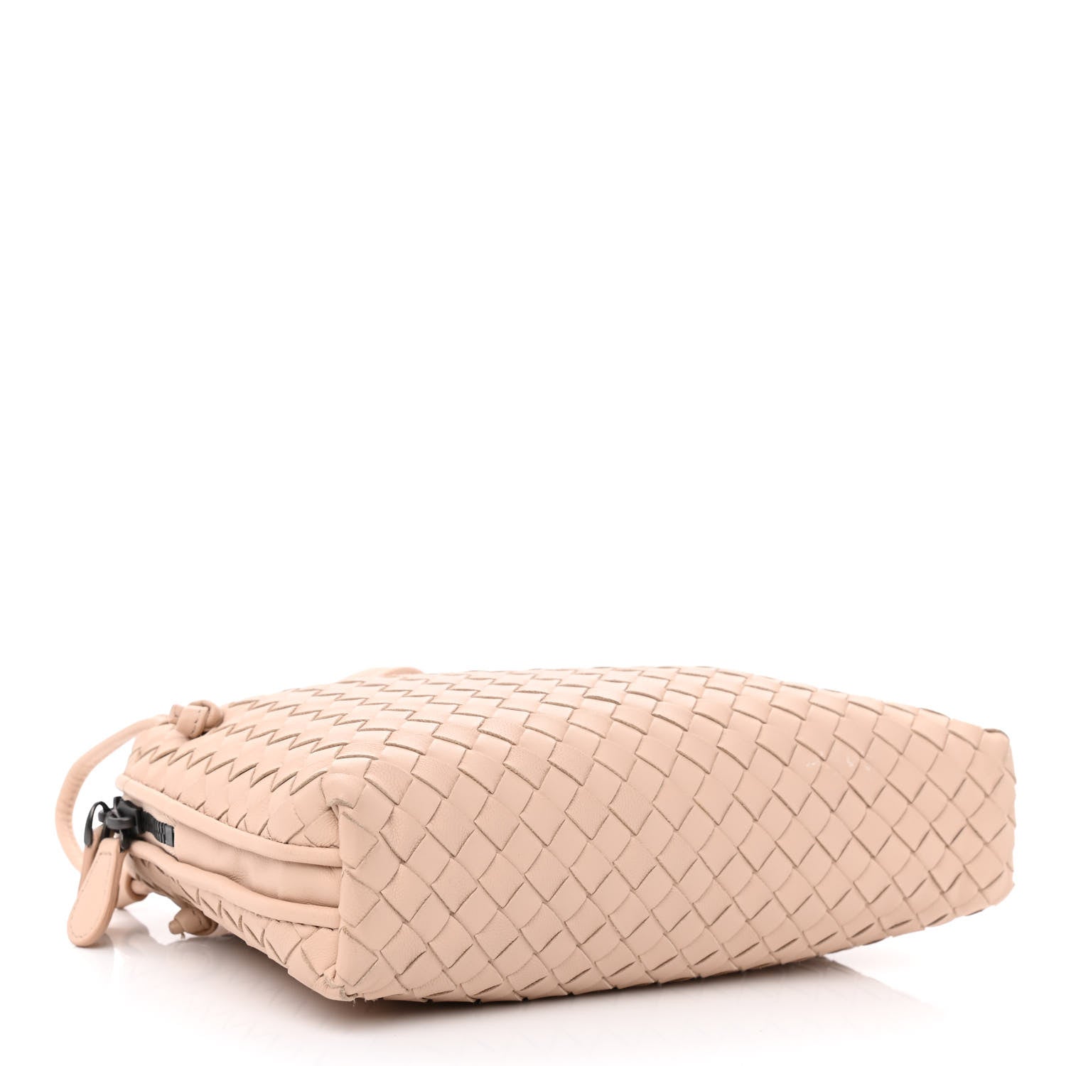 Bottega Veneta Nappa Intrecciato Nodini Crossbody Messenger Nude 5 of 12