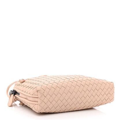 Bottega Veneta Nappa Intrecciato Nodini Crossbody Messenger Nude 5 of 12