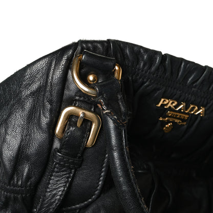 Prada Nappa Gaufre Tote Black 13 of 15