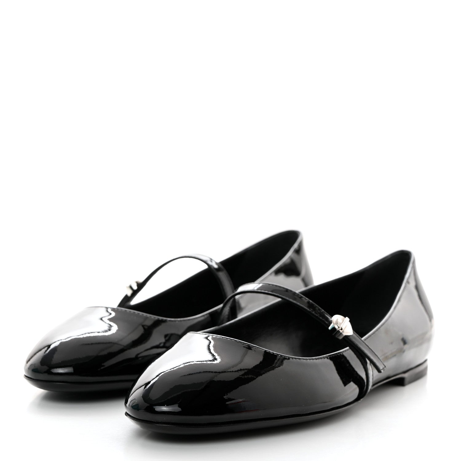 Louis Vuitton Patent Uniformes Ballet Flats 39.5 Black 3 of 9