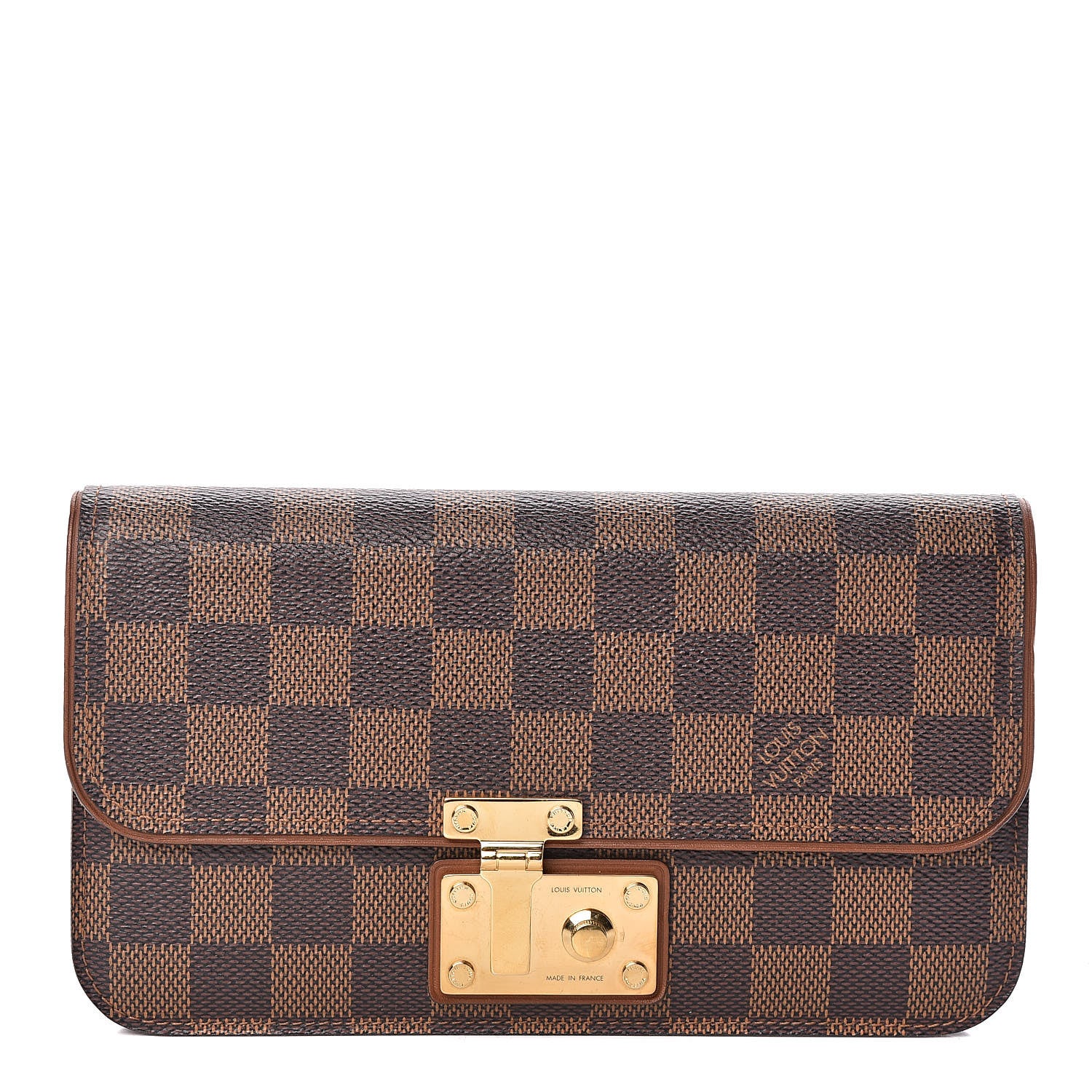 Louis Vuitton Damier Ebene Ascot Wallet 1 of 9