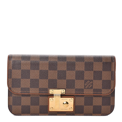 Louis Vuitton Damier Ebene Ascot Wallet 1 of 9
