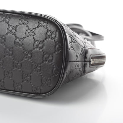 Gucci Guccissima Mini Dome Bag Dark Brown 7 of 10