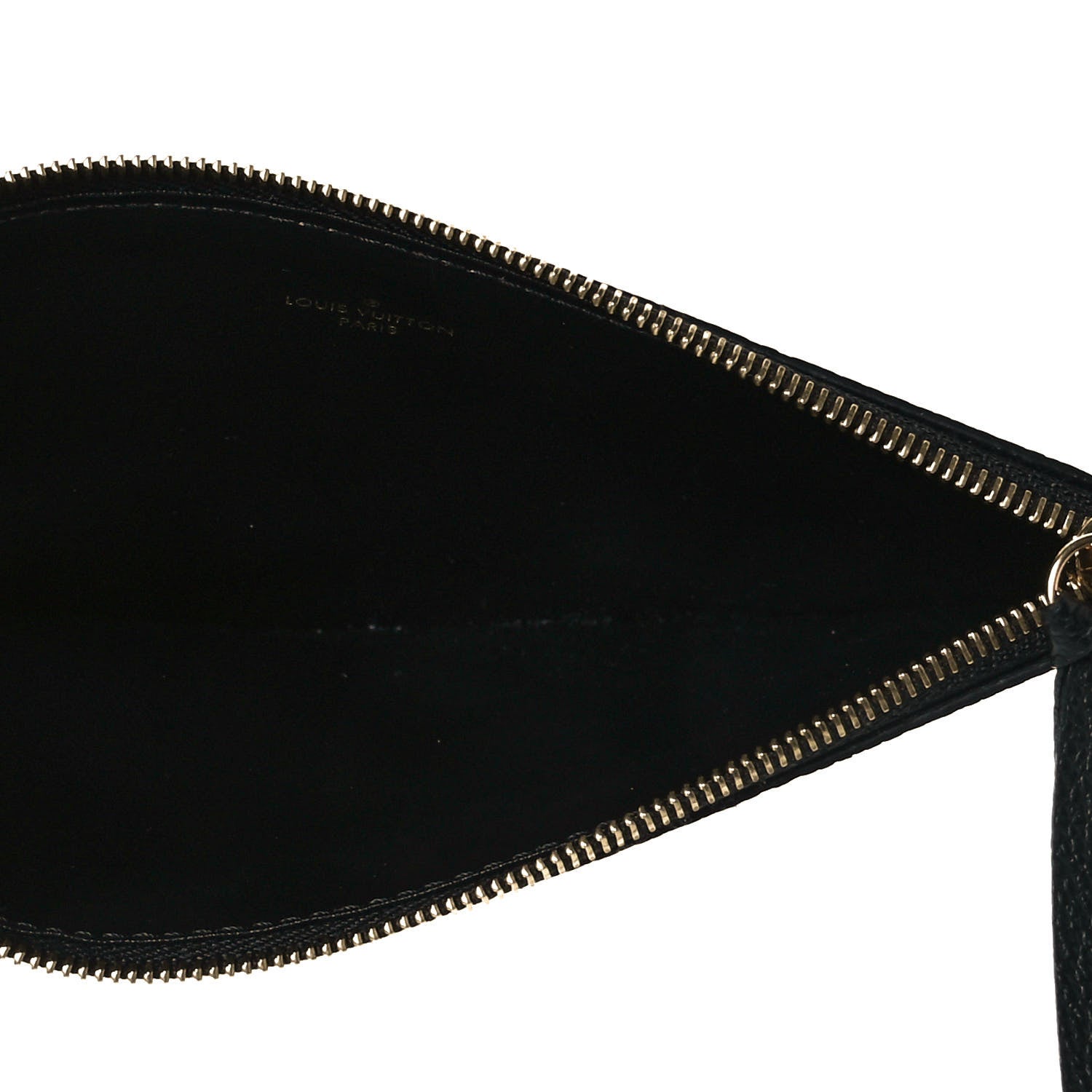 Louis Vuitton Empreinte Felicie Chain Wallet Zippered Insert Black 7 of 7