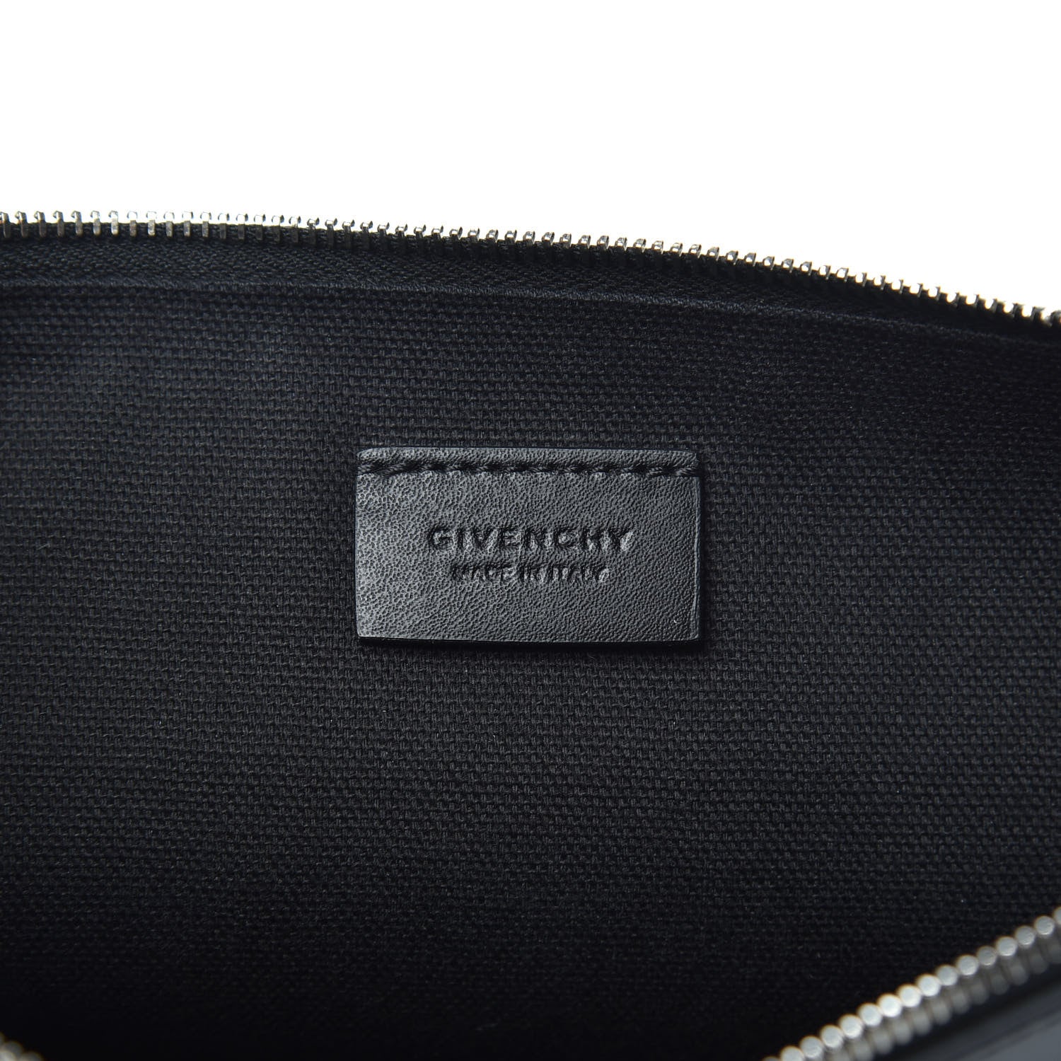 Givenchy Smooth Calfskin Medium Star Pouch Black 6 of 9