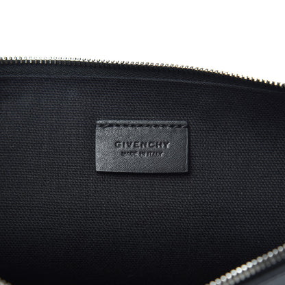 Givenchy Smooth Calfskin Medium Star Pouch Black 6 of 9