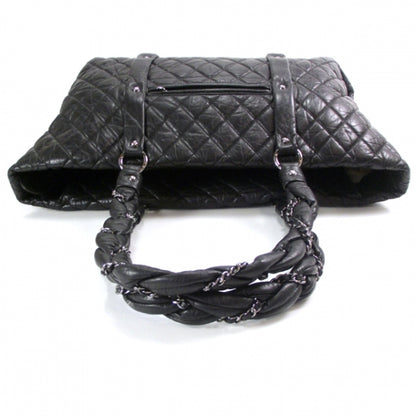 Chanel Ligne Lady Braid XL Tote Black 6 of 12
