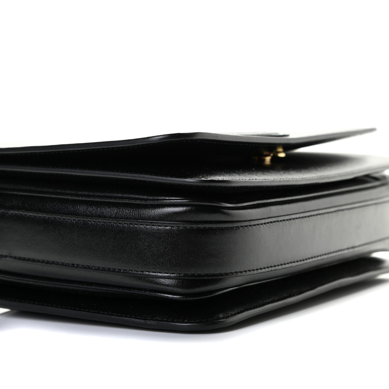 Saint Laurent Calfskin Medium Le 61 Shoulder Bag Black 4 of 9