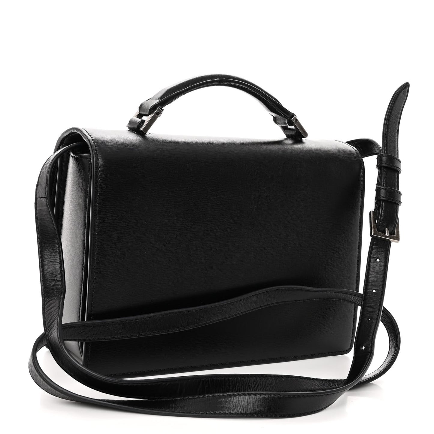 Calfskin Medium Bellechasse Satchel Black