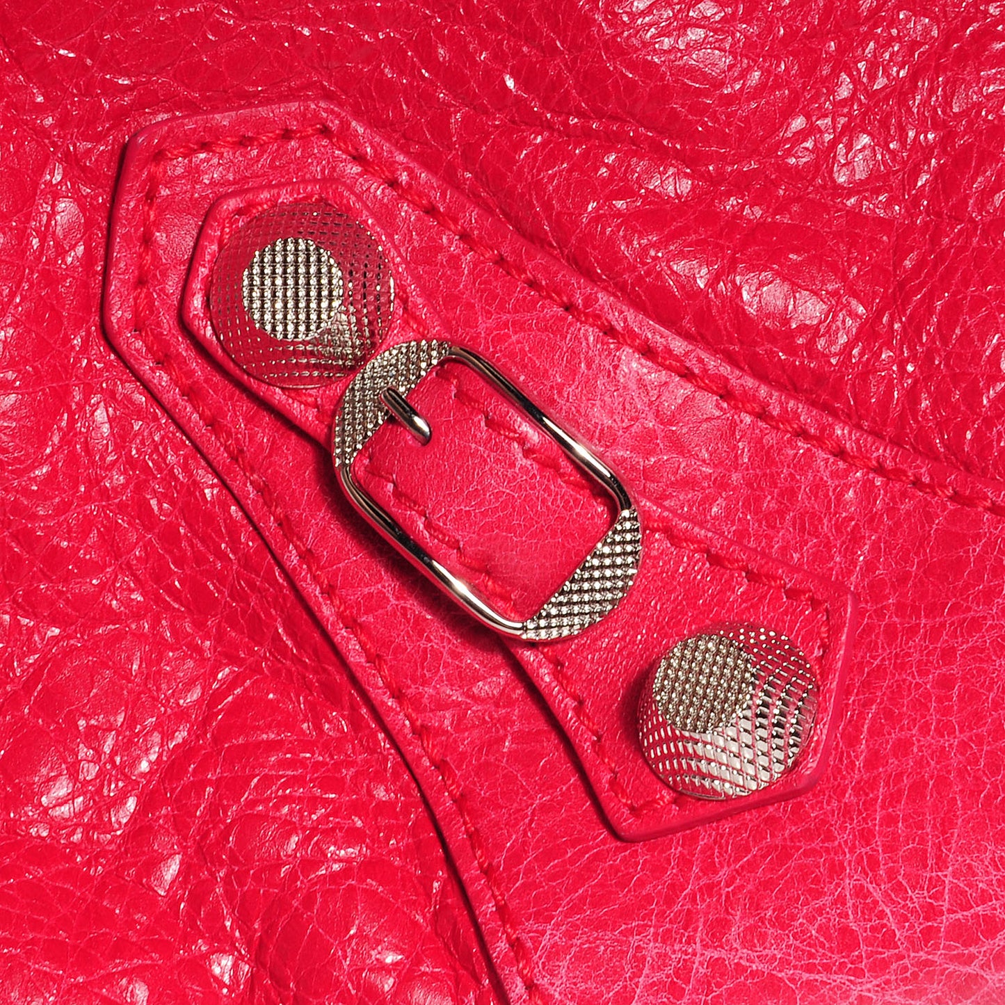 Agneau Giant 12 Silver Hardware Work Rose Thulian