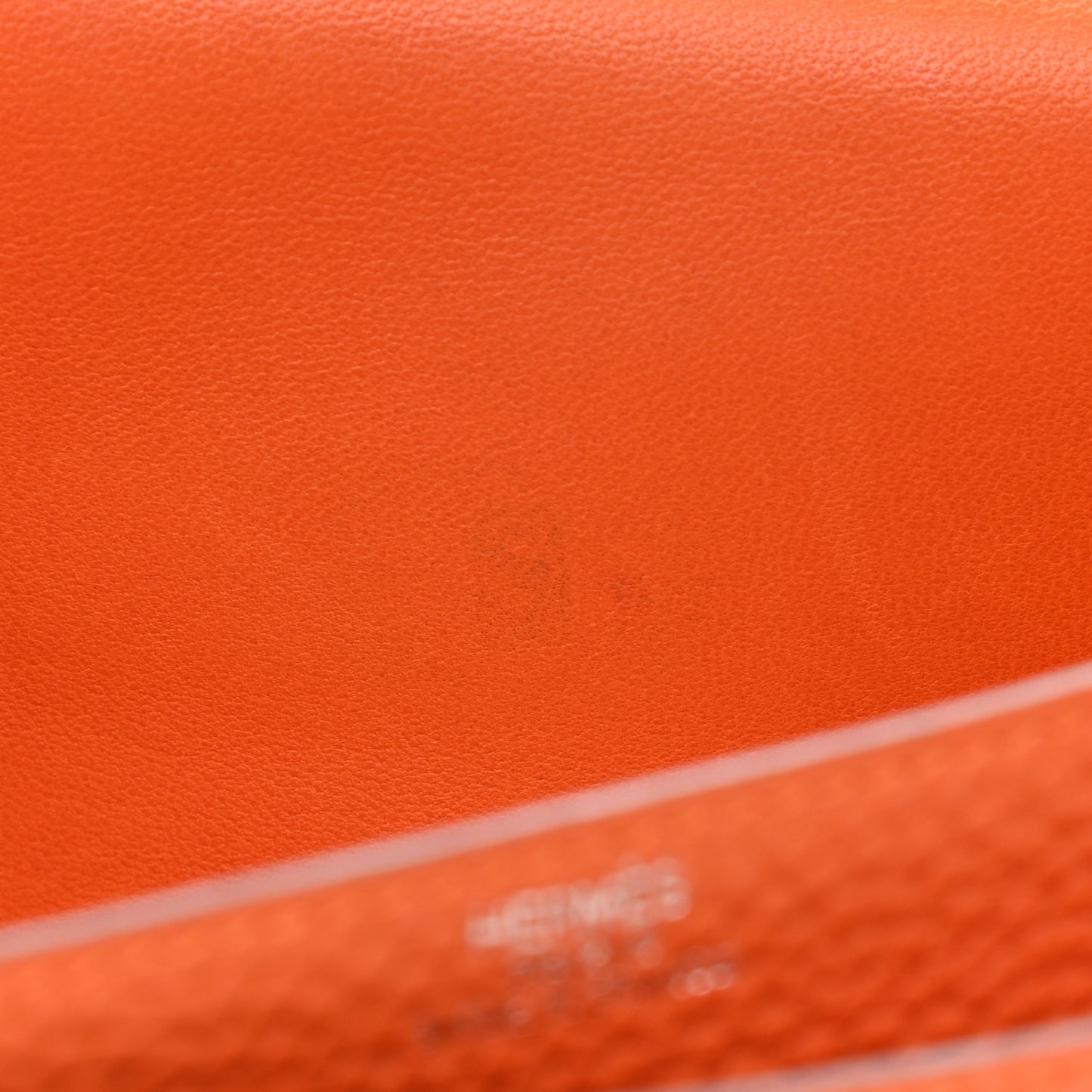Togo Dogon Wallet Waist Pouch Orange