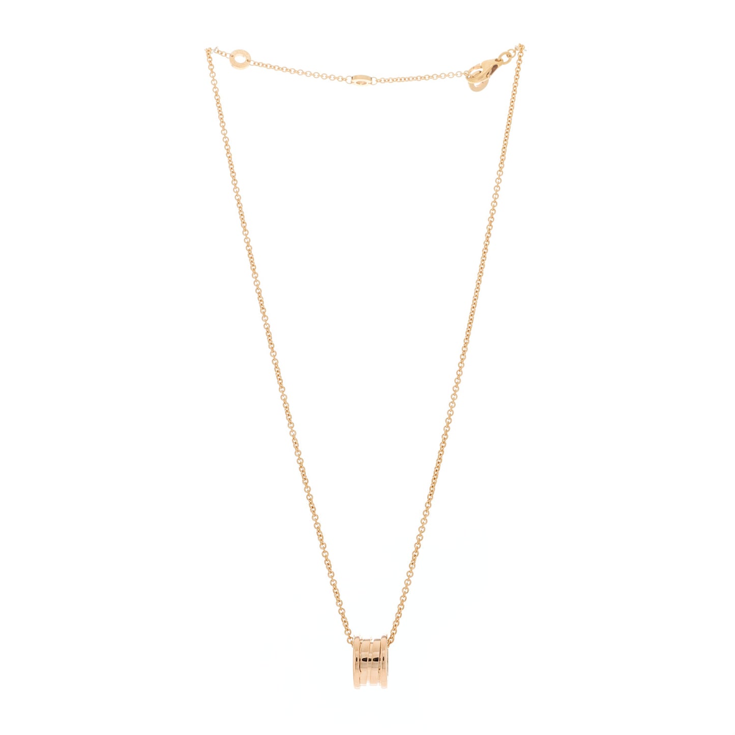 18K Rose Gold B.Zero1 Pendant Necklace