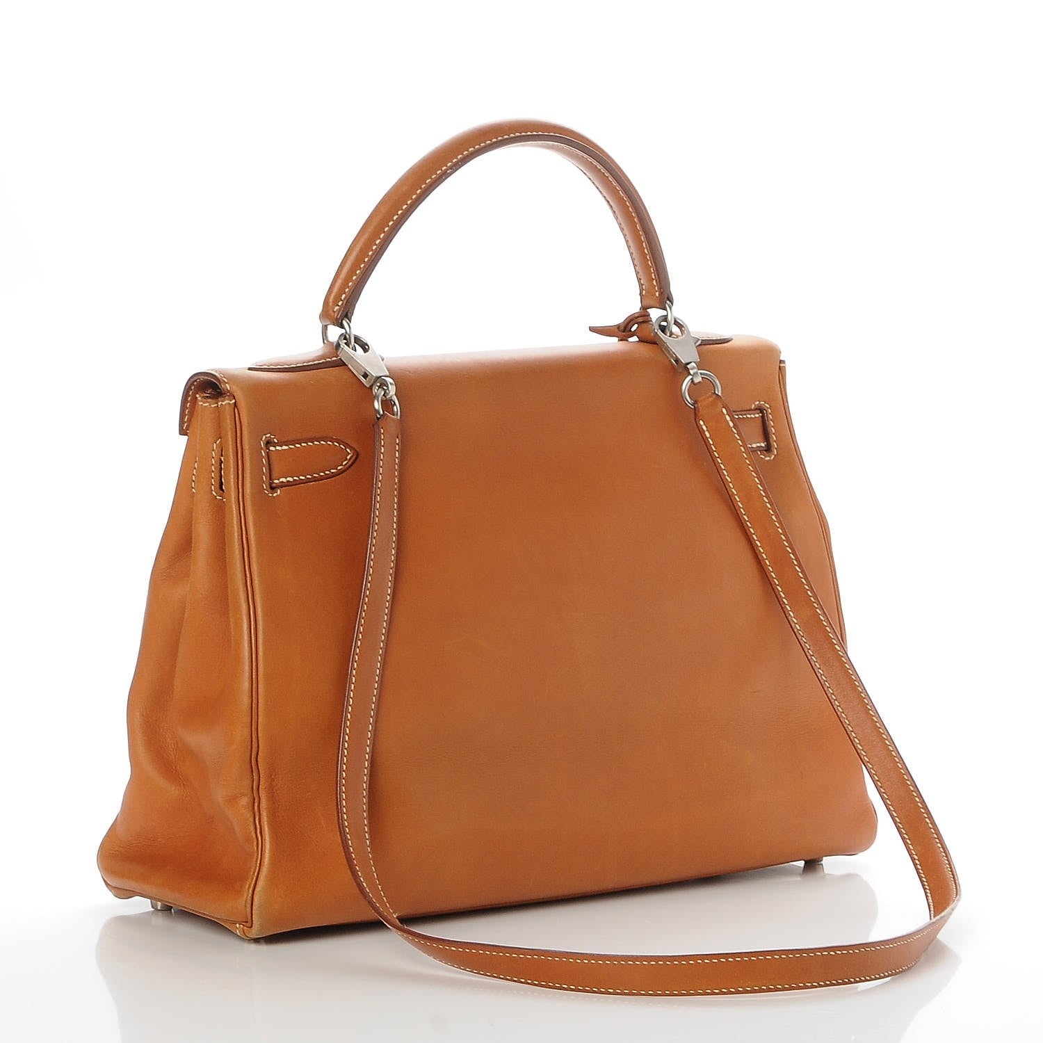 Hermes Natural Barenia Kelly Retourne 32 Fauve 4 of 40
