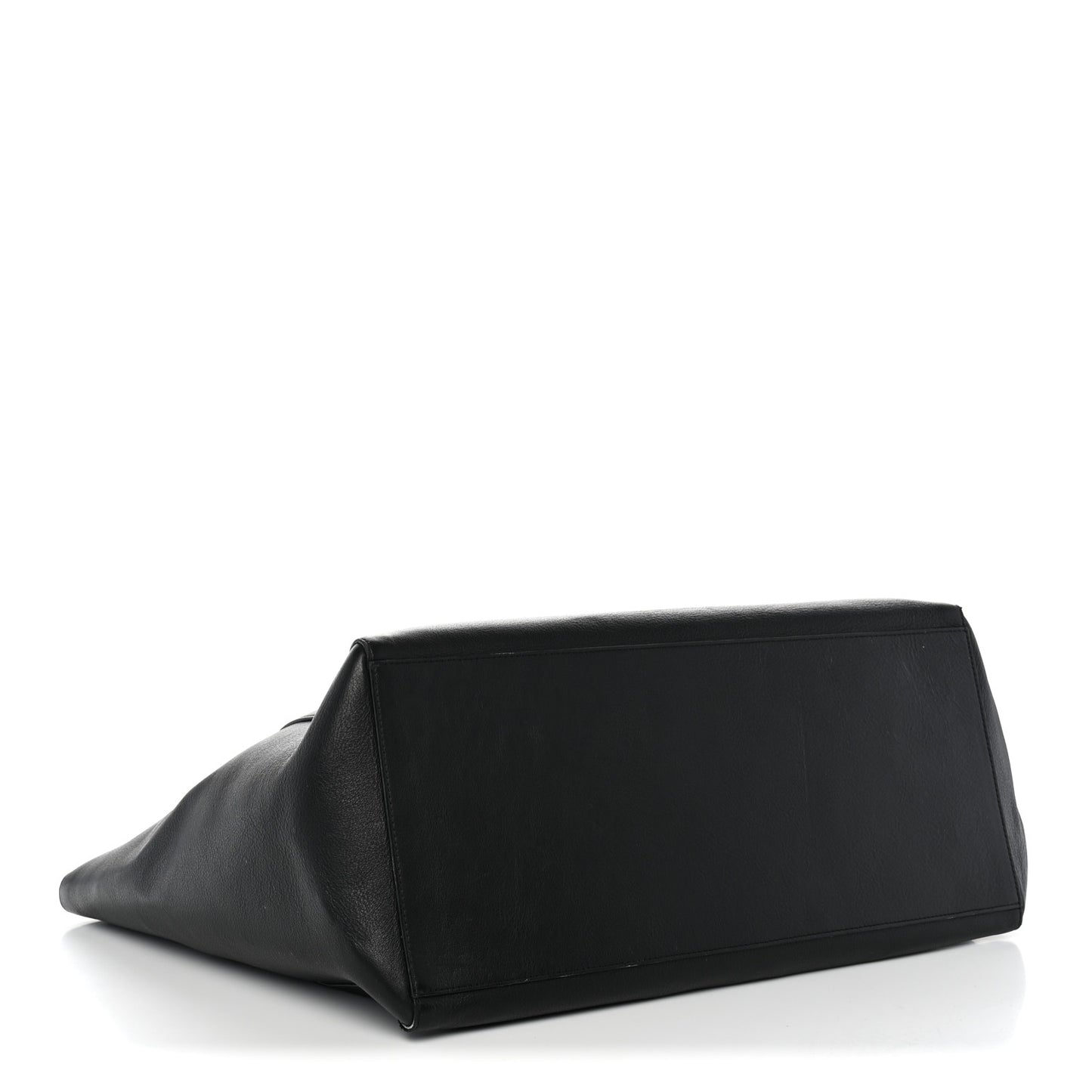 Smooth Calfskin Everyday East West Tote Bag Black