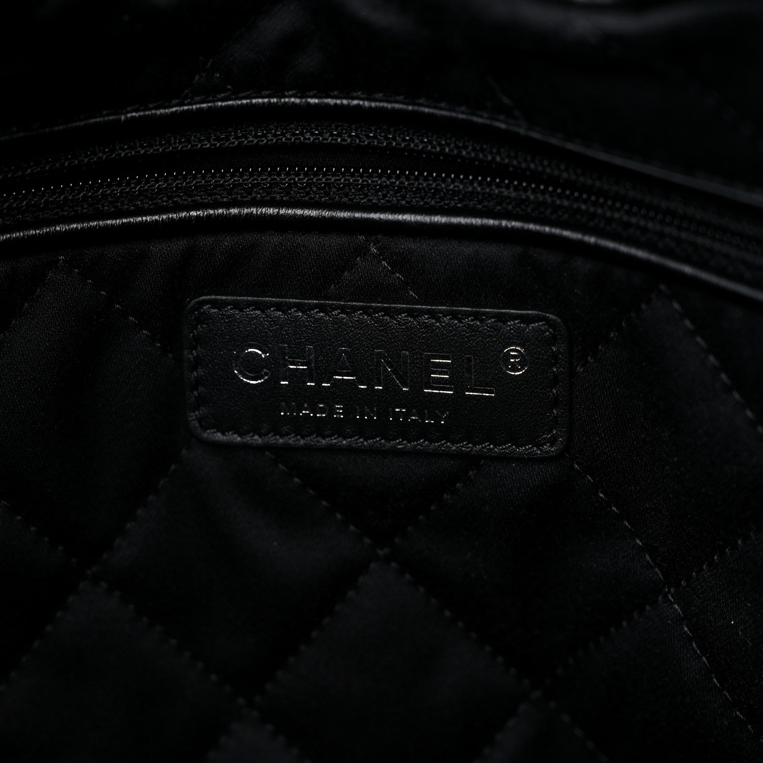 Chanel Shiny Calfskin Quilted Chanel 22 Backpack Black 6 of 10