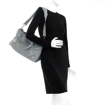 Balenciaga Agneau Giant 21 Silver Hardware Part Time Ardoise 3 of 8