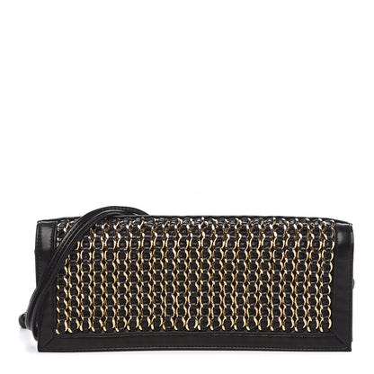 Chanel Lambskin Chain Clutch Black 1 of 11