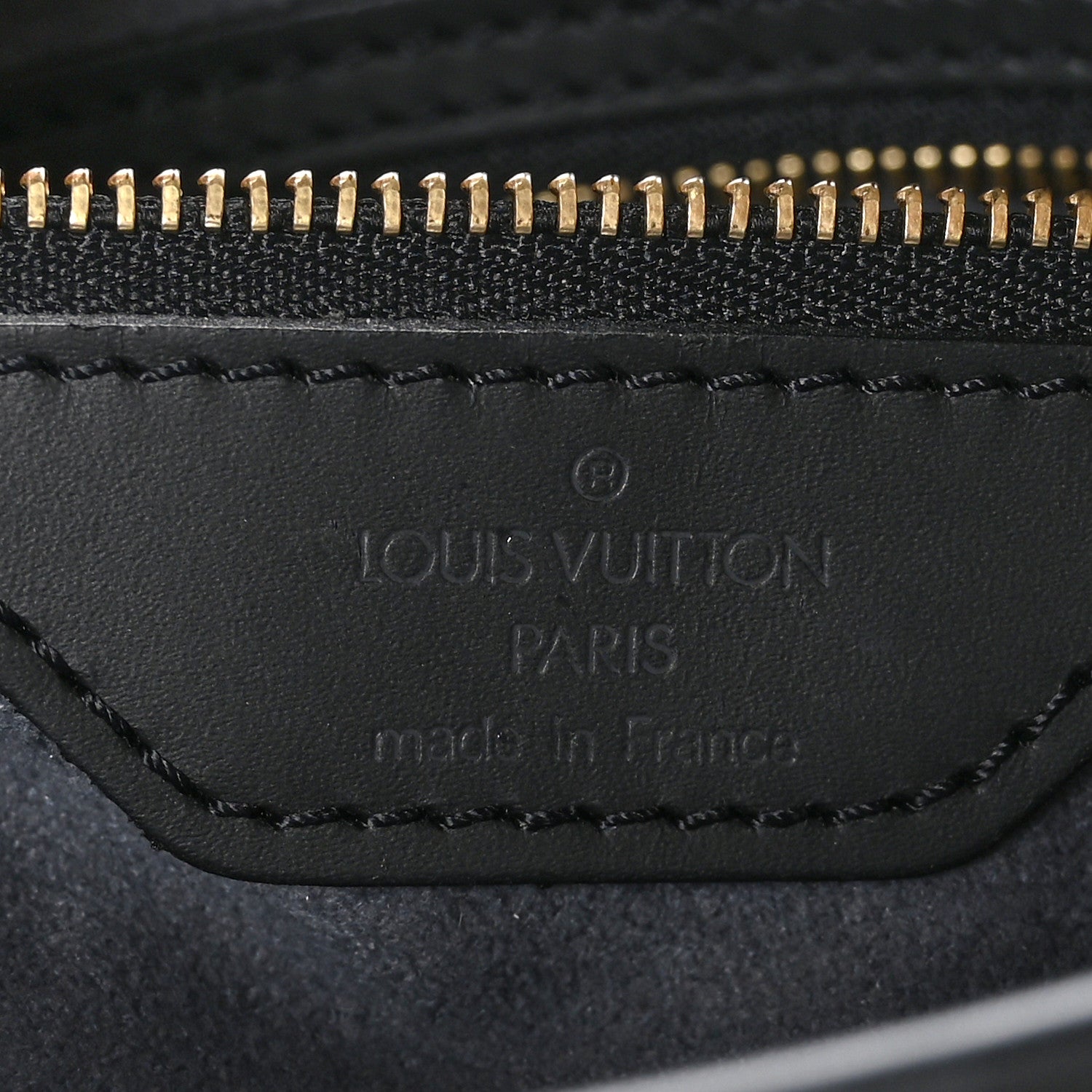 Louis Vuitton Epi Petit Bucket 23 Black 7 of 13