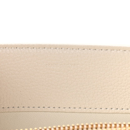 Celine Grained Calfskin Small 16 Top Handle Bag White 7 of 10
