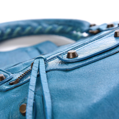 Balenciaga Chevre Classic Hardware First Turquoise 8 of 11
