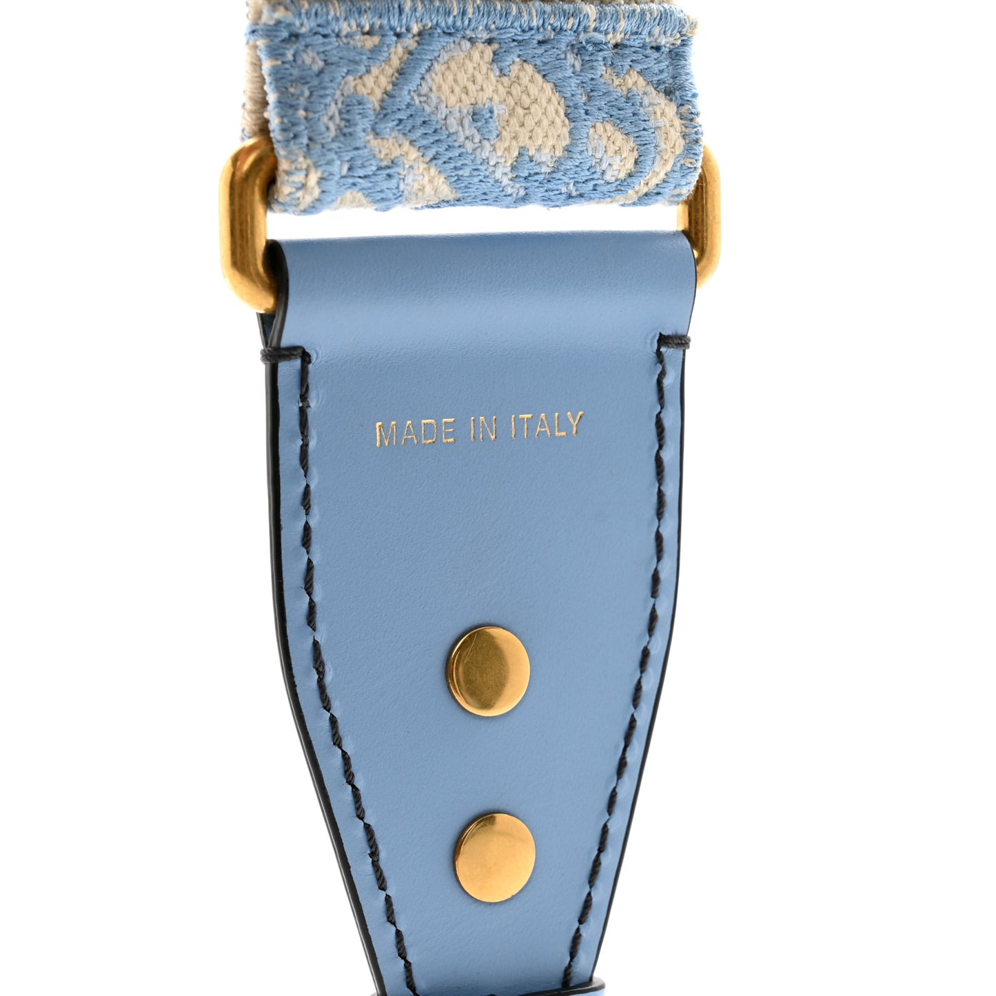 Oblique Adjustable Shoulder Strap Cornflower Blue
