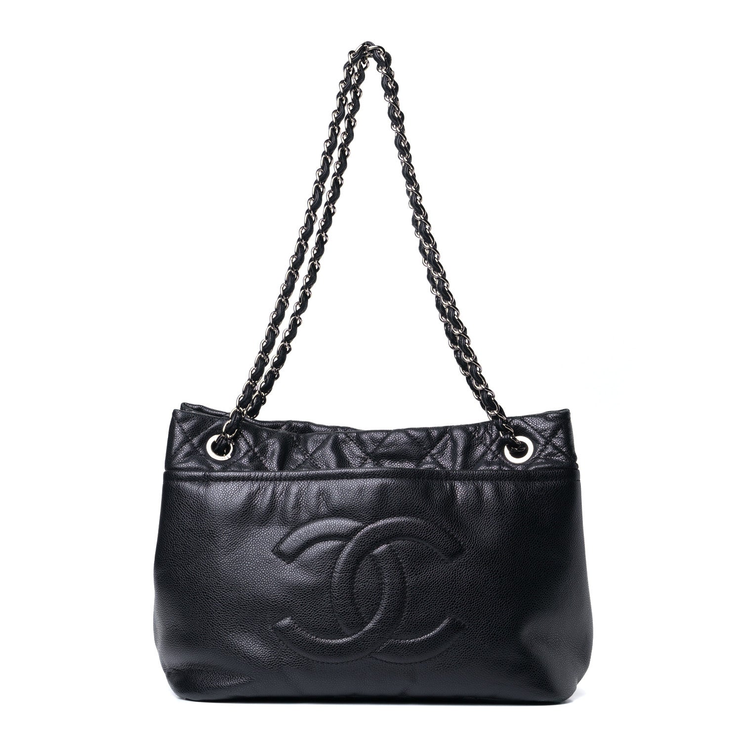 Chanel Caviar Timeless CC Soft Tote Black 1 of 10