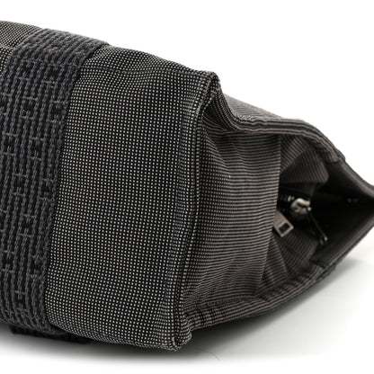 Hermes Canvas Herline Backpack Grey 9 of 10