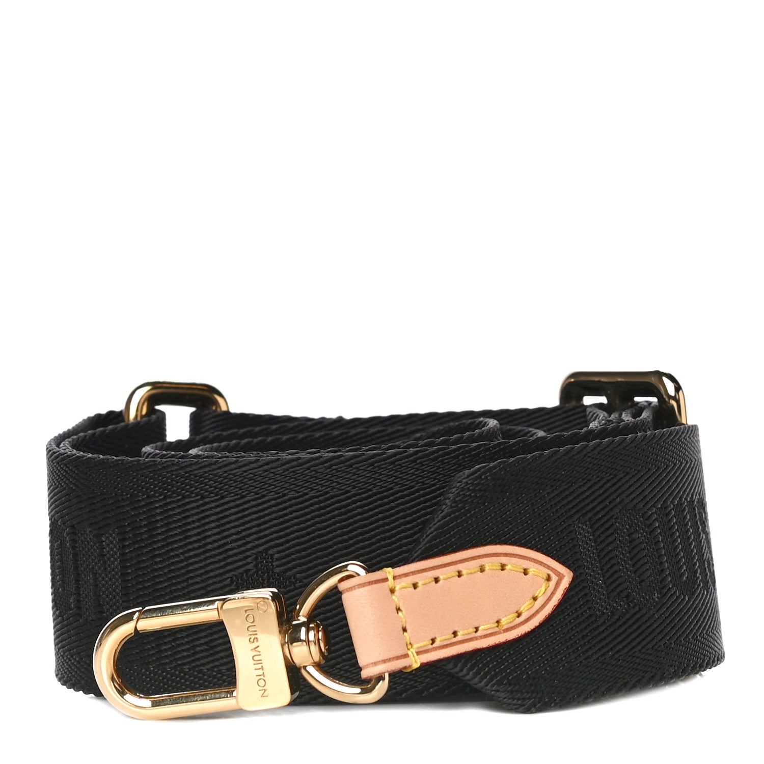 Louis Vuitton Monogram Multi Pochette Accessories Bandouliere Shoulder Strap Black 1 of 6
