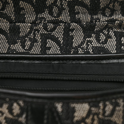 Christian Dior Monogram Saddle Bag Black 17 of 17